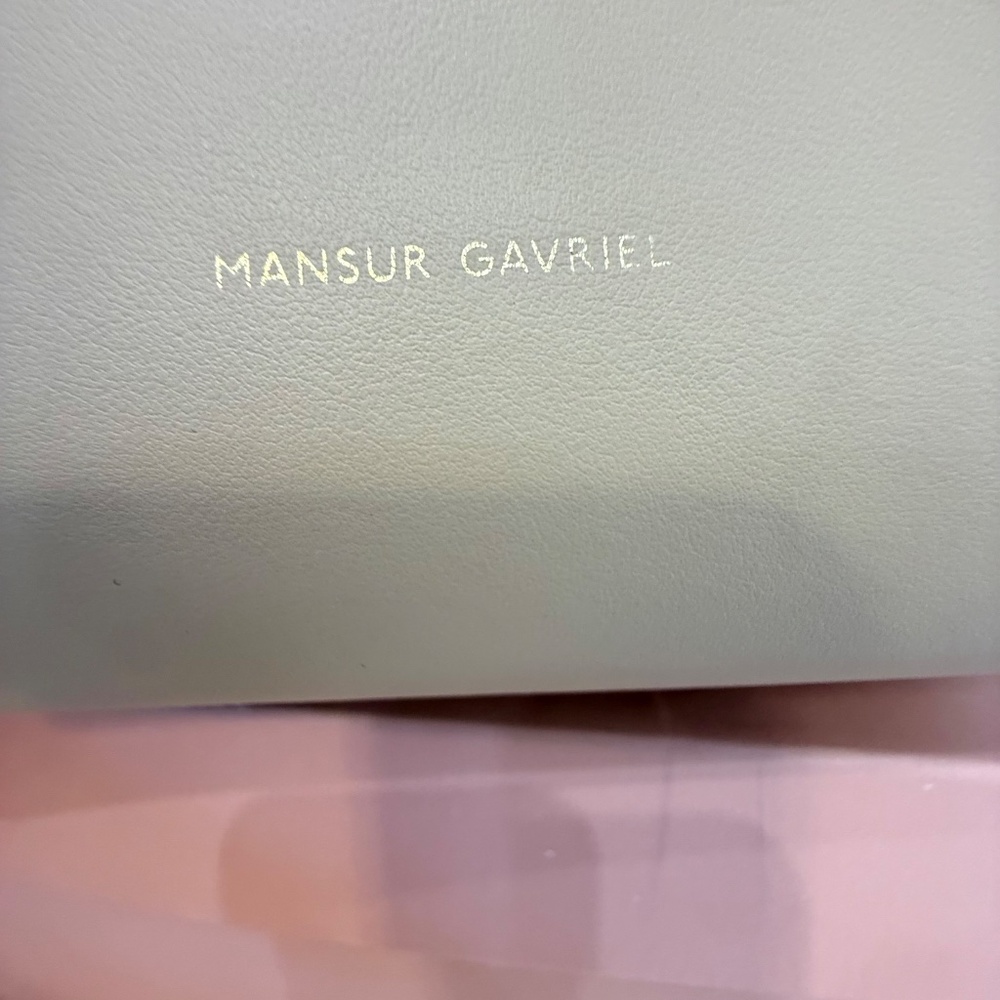 Mansur Gavriel Large Bucket Bag in Sand - Picture 3 of 14